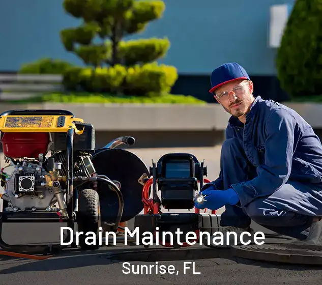  Drain Maintenance Sunrise, FL