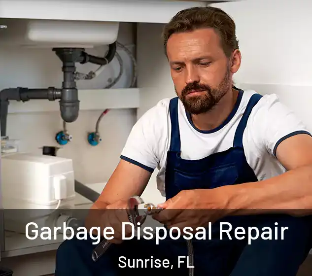  Garbage Disposal Repair Sunrise, FL