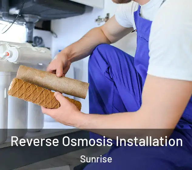  Reverse Osmosis Installation Sunrise