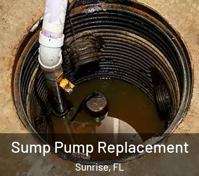  Sump Pump Replacement Sunrise, FL